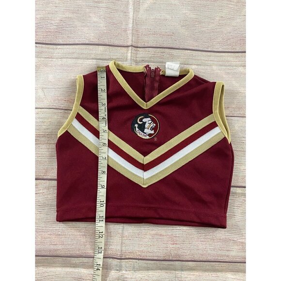 Little King Florida State Little Girls Cheerleading Top (Only) - 3 - Picture 5 of 9